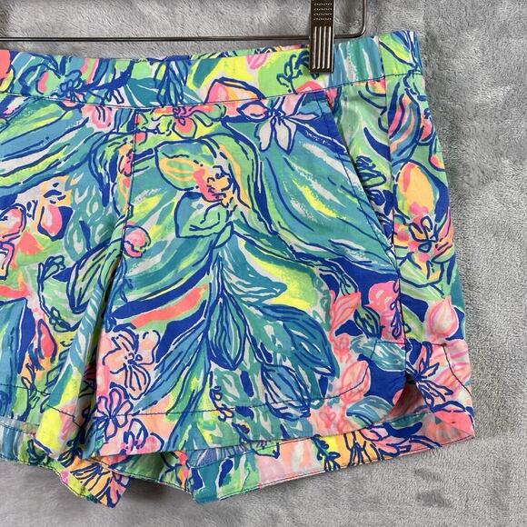 Lilly Pulitzer Shorts Women's XS Multicolor Floral Botanical Vacation Summer - Picture 6 of 13